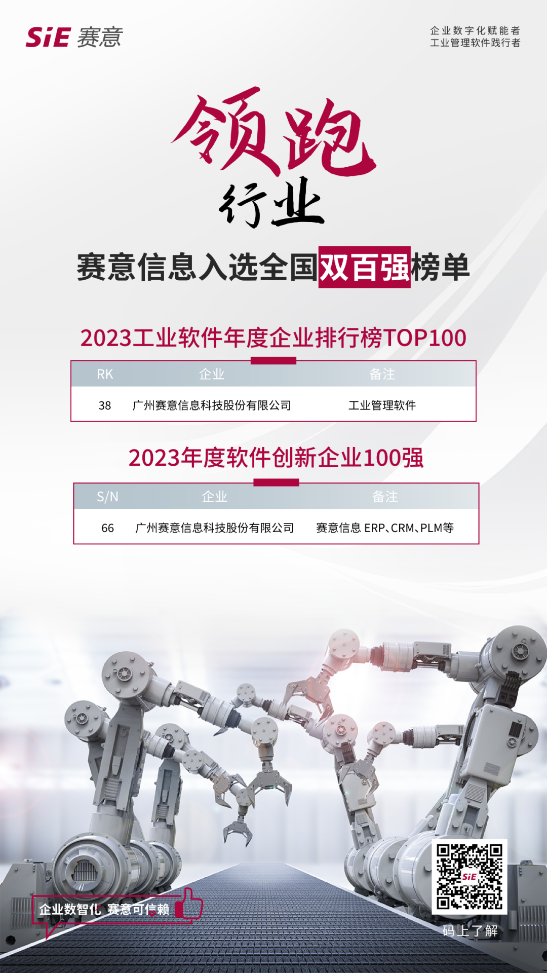 南宫·NG28信息入选双百强榜单：工业软件年度企业T0P100、年度软件创新企业100强！