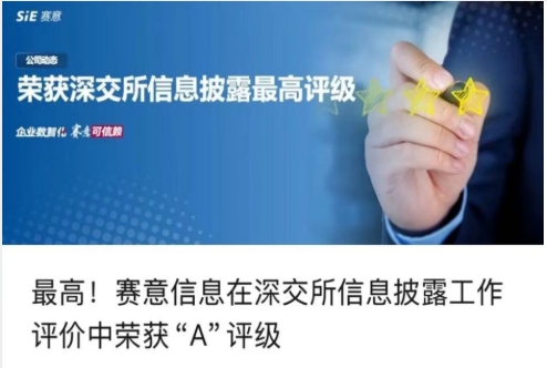 南宫·NG28信息在深交所信息披露工作评价中荣获“A级”评级